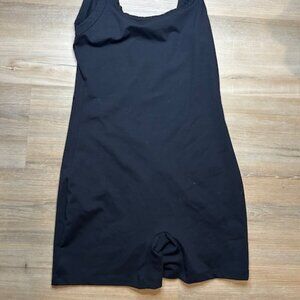 Women’s Black Bodysuit with Shorts